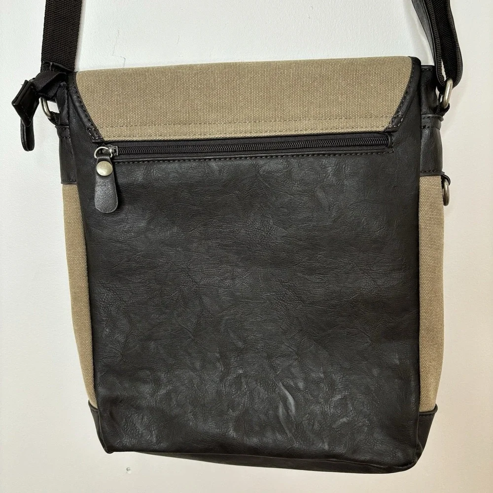 Matties Messenger Bag Canvas Brown Leather Bella‎ Swan Crossbody Elena Gilbert